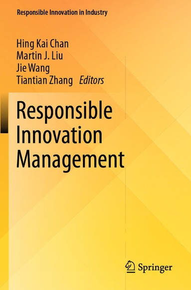 bokomslag Responsible Innovation Management