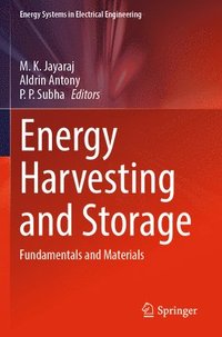 bokomslag Energy Harvesting and Storage