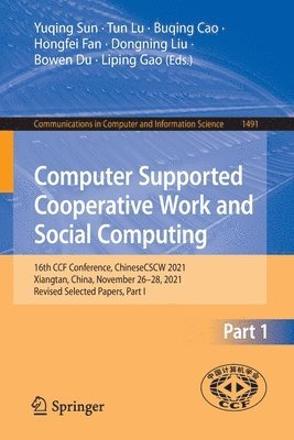 Computer Supported Cooperative Work and Social Computing 1