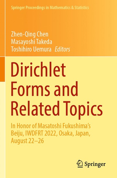 bokomslag Dirichlet Forms and Related Topics