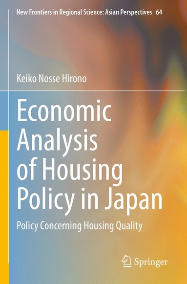 bokomslag Economic Analysis of Housing Policy in Japan