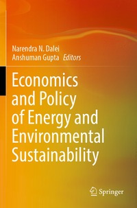 bokomslag Economics and Policy of Energy and Environmental Sustainability