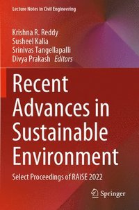 bokomslag Recent Advances in Sustainable Environment