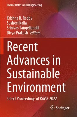 Recent Advances in Sustainable Environment 1