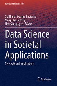 bokomslag Data Science in Societal Applications