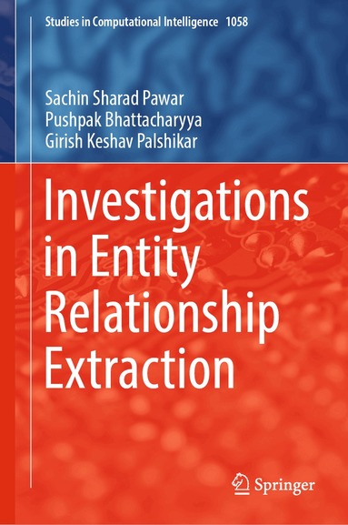 Sachin Sharad Pawar, Pushpak Bhattacharyya, Girish Keshav Palshikar - Investigations in Entity Relationship Extraction, Inbunden