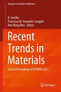 bokomslag Recent Trends in Materials