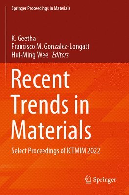 Recent Trends in Materials 1