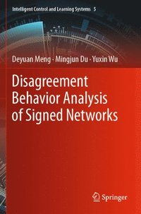 bokomslag Disagreement Behavior Analysis of Signed Networks