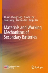 bokomslag Materials and Working Mechanisms of Secondary Batteries