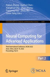 bokomslag Neural Computing for Advanced Applications
