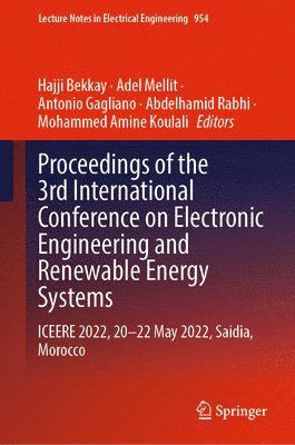 Proceedings of the 3rd International Conference on Electronic Engineering and Renewable Energy Systems 1
