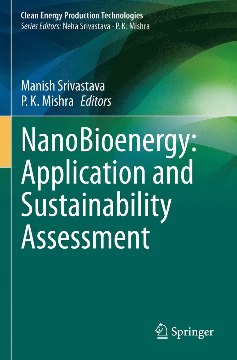 Manish Srivastava, P. K. Mishra - NanoBioenergy: Application and Sustainability Assessment, Häftad