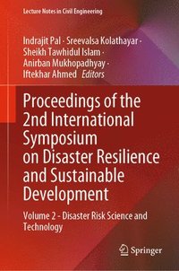 bokomslag Proceedings of the 2nd International Symposium on Disaster Resilience and Sustainable Development