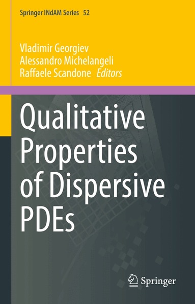 Vladimir Georgiev, Alessandro Michelangeli, Raffaele Scandone - Qualitative Properties of Dispersive PDEs, Inbunden