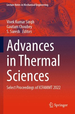 Advances in Thermal Sciences 1