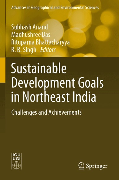 Subhash Anand, Madhushree Das, Rituparna Bhattacharyya, R. B. Singh - Sustainable Development Goals in Northeast India, Häftad