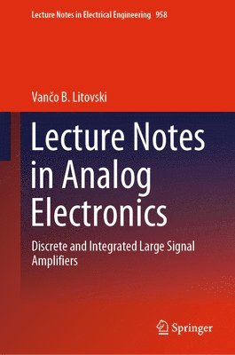 bokomslag Lecture Notes in Analog Electronics