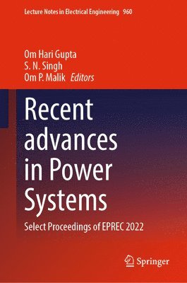 bokomslag Recent advances in Power Systems