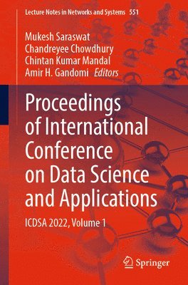 bokomslag Proceedings of International Conference on Data Science and Applications