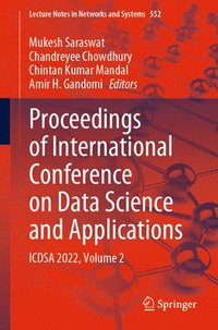 bokomslag Proceedings of International Conference on Data Science and Applications