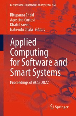 bokomslag Applied Computing for Software and Smart Systems