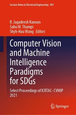 Computer Vision and Machine Intelligence Paradigms for SDGs 1