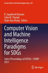 bokomslag Computer Vision and Machine Intelligence Paradigms for SDGs