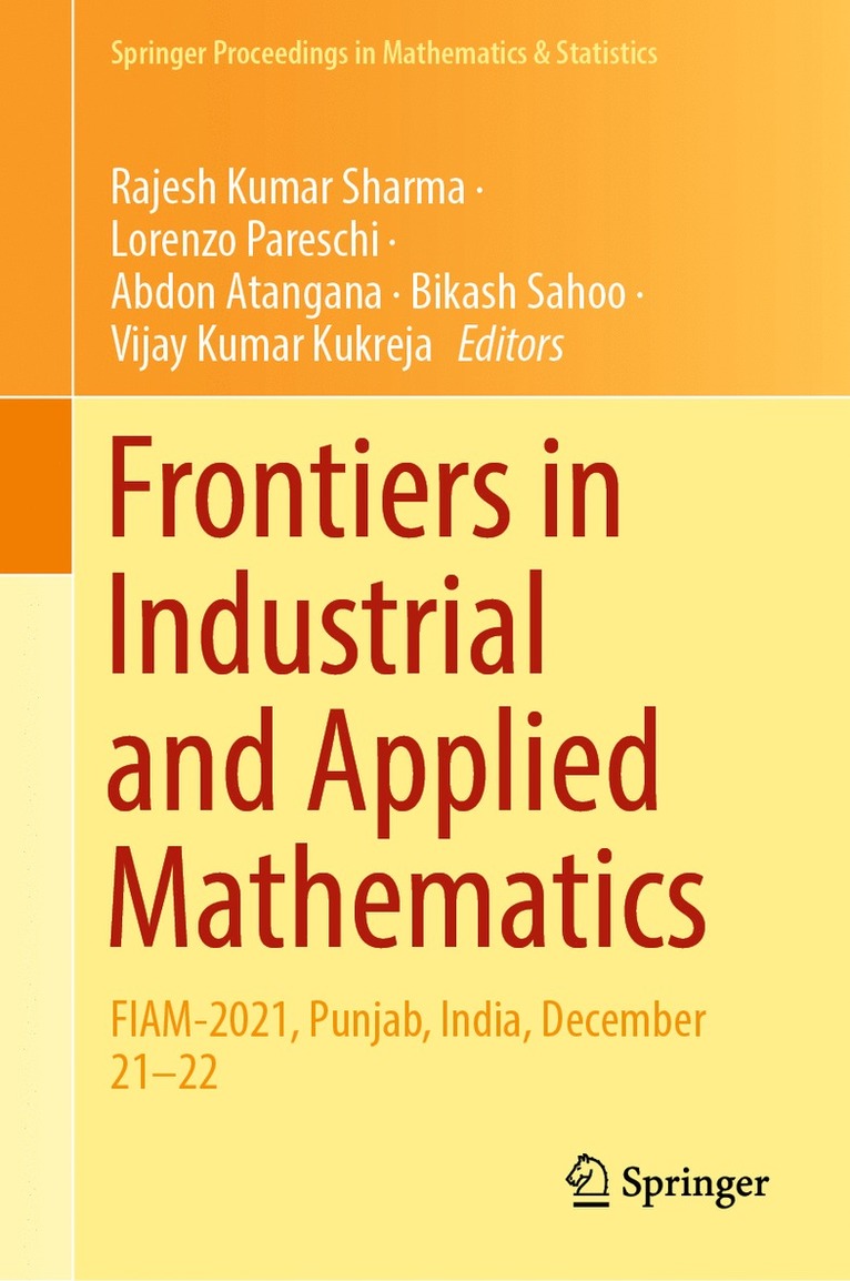 Frontiers in Industrial and Applied Mathematics 1