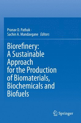 bokomslag Biorefinery: A Sustainable Approach for the Production of Biomaterials, Biochemicals and Biofuels