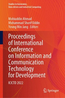 bokomslag Proceedings of International Conference on Information and Communication Technology for Development