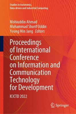 Proceedings of International Conference on Information and Communication Technology for Development 1