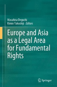 bokomslag Europe and Asia as a Legal Area for Fundamental Rights