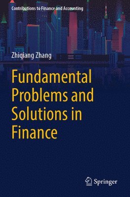 Zhiqiang Zhang - Fundamental Problems and Solutions in Finance, Häftad