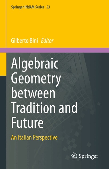 Gilberto Bini - Algebraic Geometry between Tradition and Future, Inbunden