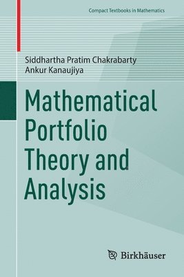 bokomslag Mathematical Portfolio Theory and Analysis