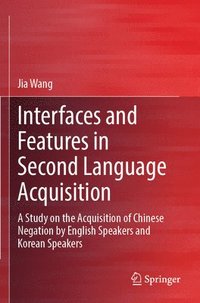 bokomslag Interfaces and Features in Second Language Acquisition