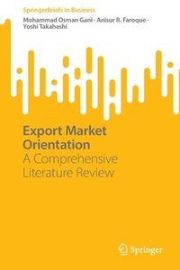 bokomslag Export Market Orientation