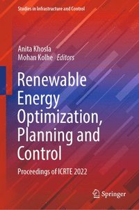 bokomslag Renewable Energy Optimization, Planning and Control