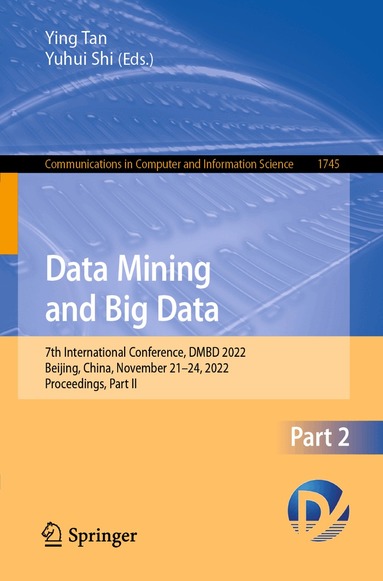 Ying Tan, Yuhui Shi - Data Mining and Big Data, Häftad