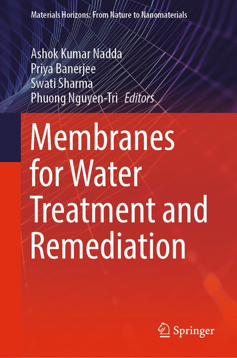Membranes for Water Treatment and Remediation