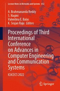 bokomslag Proceedings of Third International Conference on Advances in Computer Engineering and Communication Systems