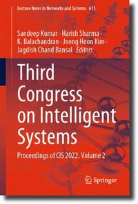 bokomslag Third Congress on Intelligent Systems