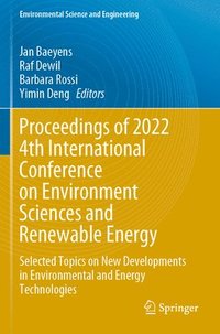 bokomslag Proceedings of 2022 4th International Conference on Environment Sciences and Renewable Energy