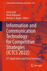 bokomslag Information and Communication Technology for Competitive Strategies (ICTCS 2022)