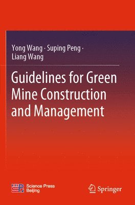 bokomslag Guidelines for Green Mine Construction and Management