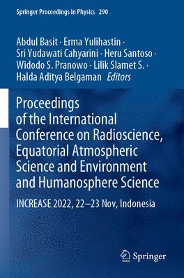 bokomslag Proceedings of the International Conference on Radioscience, Equatorial Atmospheric Science and Environment and Humanosphere Science