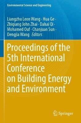 Proceedings of the 5th International Conference on Building Energy and Environment