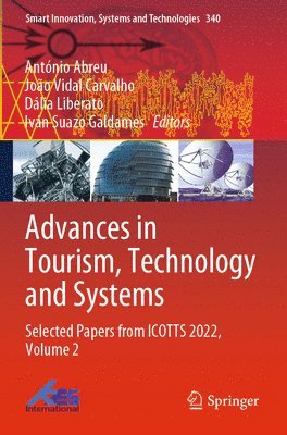 Advances in Tourism, Technology and Systems 1