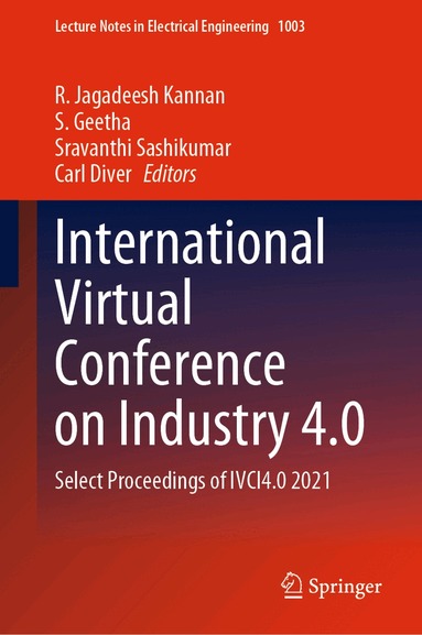 R. Jagadeesh Kannan, S. Geetha, Sravanthi Sashikumar, Carl Diver - International Virtual Conference on Industry 4.0, Inbunden